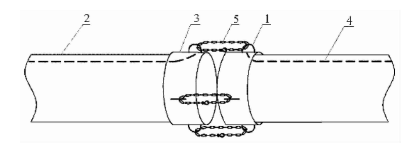   逃生管 抱箍鏈接 鏈條鏈接(圖3)